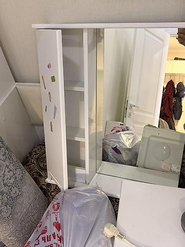 id store: Шкаф для ванной, Б/у, С зеркалом, ЛДСП — 1