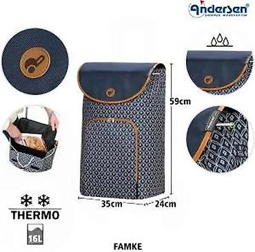 Putni koferi i torbe: Kolica/torba za kupovinu na točkiće - Stabilan metalni ram sa velikim — 21