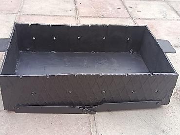 das komur: Metal manqal (kömürlə işləyən) - Material: qalın metaldan — 1