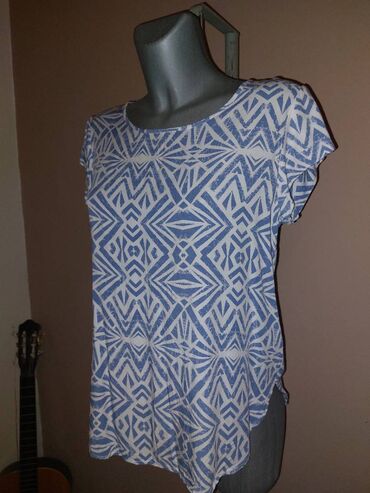 pepco kosulje zenske: Only, M (EU 38), Viscose, Geometrical, color - Light blue