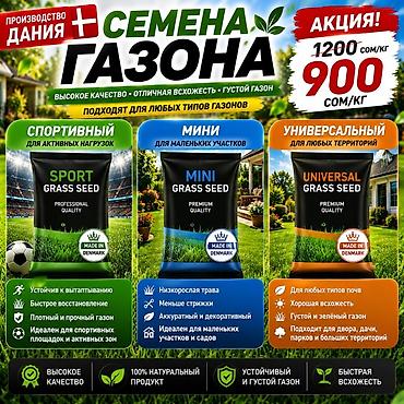 grass химия: СЕМЕНА ГАЗОНА ИЗ ДАНИИ 🇩🇰 УНИВЕРСАЛЬНАЯ СМЕСЬ ДЛЯ ГАЗОНА 🔥 АКЦИЯ! — 1