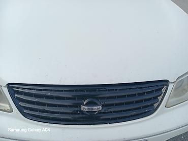 zil radiatoru: Nissan ön radiator barmaqlığı - Orijinal Nissan emblemi ilə - Qara — 1