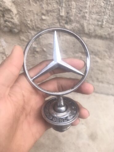 аксессуары для мерседес: Эмблема-«звезда» Mercedes-Benz для установки на капот. Особенности: -