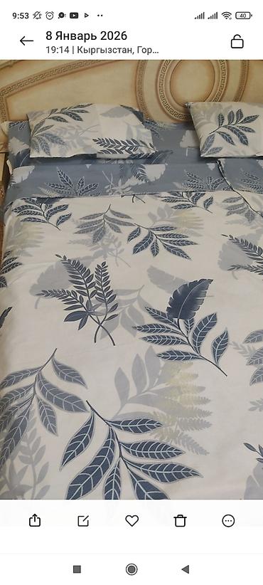 Комплекты постельного белья: Постельное бельё хлопок 100%, можно под заказ at lalafo.kg — 18 Комплекты постельного белья: Постельное бельё хлопок 100%, можно под заказ — 18