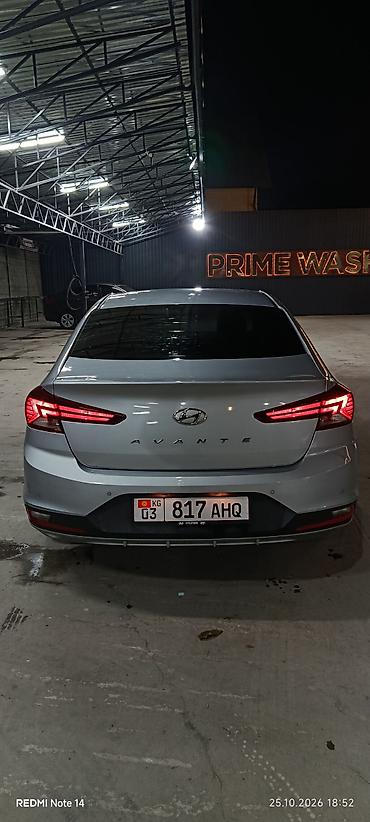 faw bestune e05: Hyundai Avante: 2019 г., 1.6 л, Автомат, Газ, Седан — 2