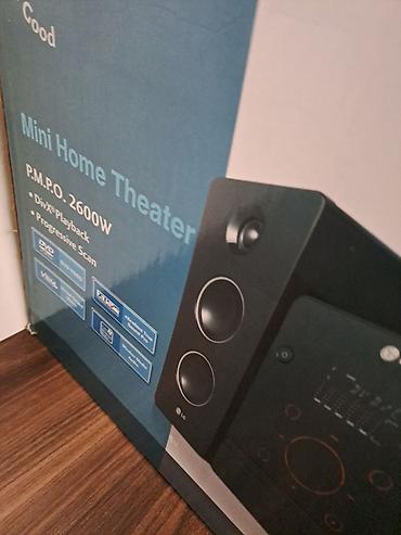 Audio: LG Mini Home Theater – FB162 - Güc: P.M.P.O. 2600W - Daxili Dolby — 3