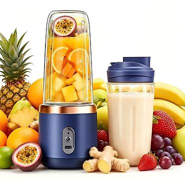 Blenderlər: Məhsul: Portativ Smoothie Blender (şüşə bidonlu) - Güclü və sürətli — 1