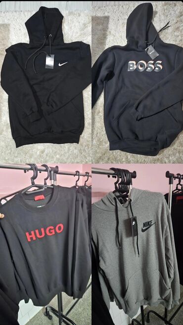 boss muske majice: MUSKI DUKSEVI:HUGO,NIKE,BOSS