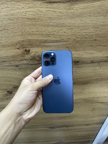 за сколько можно продать айфон 12 про макс: IPhone 12 Pro Max, Б/у, 256 ГБ, Синий, Защитное стекло, Чехол, 90 %