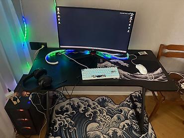 asus rog strix: Güclü oyun kompüteri + monitor satılır + aksessuarlar * Prosessor — 1