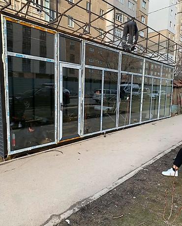 пластикалык окна: Даяр пластик терезеле, Терезе түрү: Панорамалык, Жаңы, Акысыз орнотуу, Бөлүп төлөө менен — 9