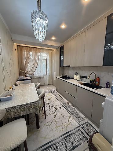 80: 3 комнаты, 80 м², Аламедин-1 мкр Элитка, 1 этаж, Дизайнерский ремонт — 5
