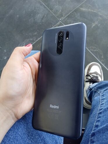 Xiaomi: Xiaomi Redmi 9, 64 GB, rəng - Boz, 
 Barmaq izi, İki sim kartlı