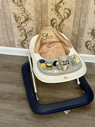 usaq corablari: Uşaq gəzdirəni – Smoby/Similar Comfort seriyası - Rəng: tünd mavi — 1
