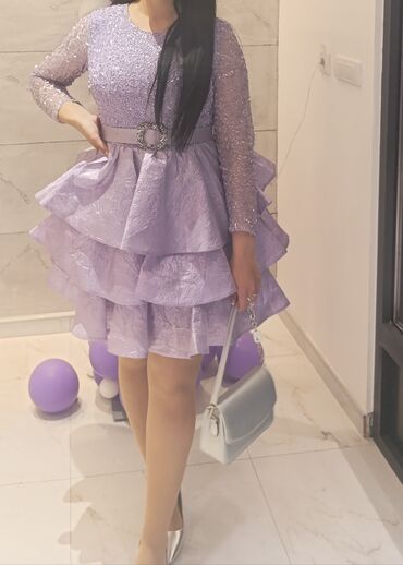 Haljine: XL, bоја - Lila, Večernji, maturski, Dugih rukava na lalafo.rs — 6 Haljine: XL, bоја - Lila, Večernji, maturski, Dugih rukava — 6