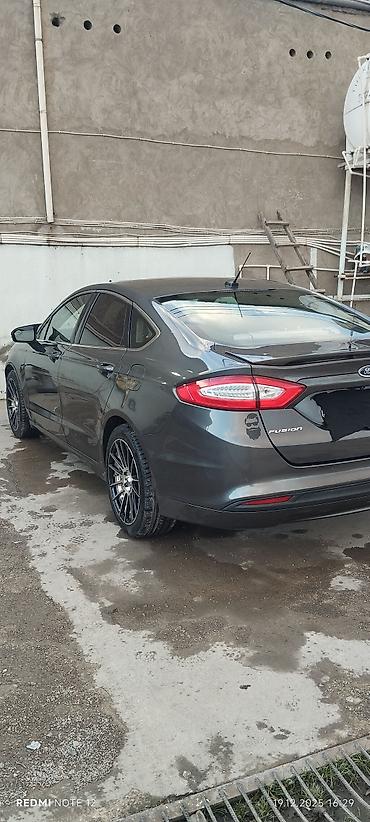 şuşe: Ford Fusion SE sedan 1.5 2015 vin 2016 bu günki gündə heç bir xərc — 1