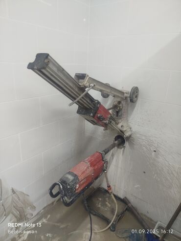 Tikinti və təmir: Beton kəsmə beton deşmə xidməti Karot - HILTI DD 200 / 350 ilə 25 °