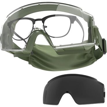 антифог: Защитные очки ONETIGRIS: антифог, защита от бликов, сменное стекло (+1