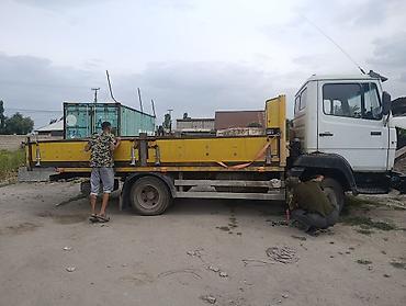 тх хово: Мерседес Бенц 709 откидной крышкой 814 кабина — 9