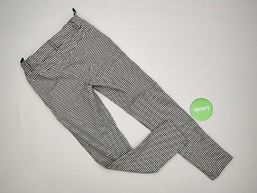 szerokie spodnie pull: Spodnie materiałowe damskie, rozmiar S — 3