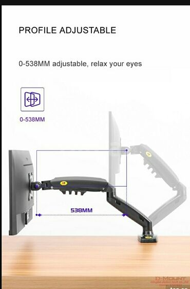 Kronşteynlər: 17 incdən 30 incə kimi monitorlar üçün stolüstü hər tərəfə hərəkət — 9