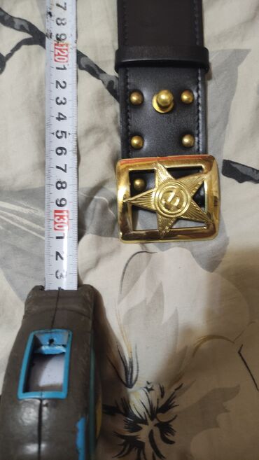 Ремни и пояса: Ремень, Материал: Натуральная кожа, Мужские, Новый — 9