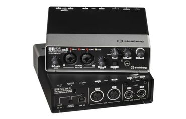 Другая аудиотехника: СРОЧНО НОВАЯ! Steinberg UR22 MKII Звуковая карта + Лицензии Cubase