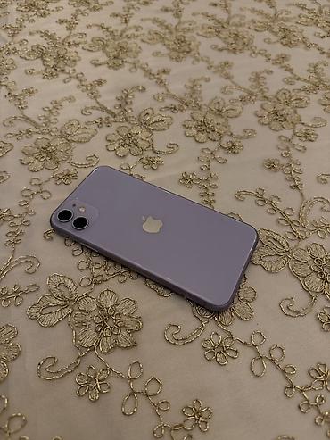 iphone 11 pro max islenmis: IPhone 11, Б/у, 64 ГБ, Deep Purple, 70 % — 2