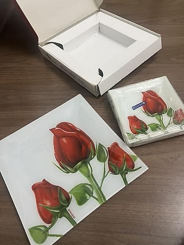 dini tort: Nahar dəsti, rəng - Ağ, Şüşə — 3