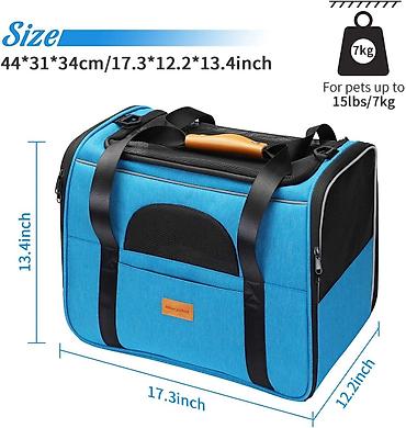 razne životinje: Torba-transporter za kućne ljubimce (do 7 kg) - Dimenzije: 44 × 31 × — 1