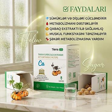 Gözəllik və sağlamlıq: Tiens Tianshi Nutrient Super Calcium Powder – ionlaşmış kalsium tozu — 3