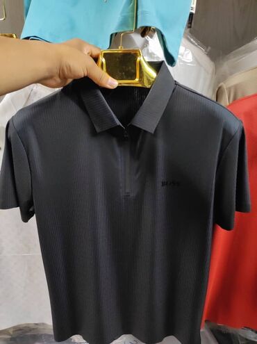 базовая футболка оверсайз мужская: Футболка цвет - Черный
