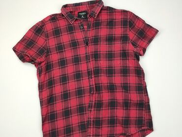 czerwona koszula w kratę dla dziewczynki: Koszulа XL (EU 42), Bawełna, stan - Dobry