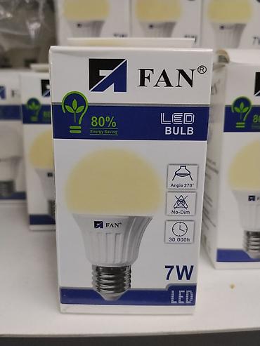 Лампочки: Светодиодная лампа FAN LED, 7W, E27 - Световой поток: 630 лм - — 1