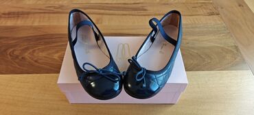 детские босоножки с закрытой пяткой: Pretty Ballerinas qız uşaqları üçün baletkalar - Rəng: tünd göy