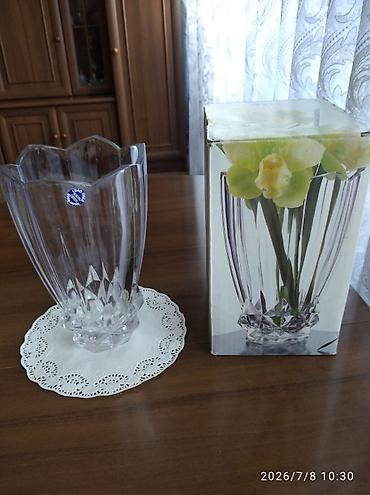 Декор и интерьер: Хрустальная ваза SOGA (Japan) - Материал: 100% кристалл без свинца — 2