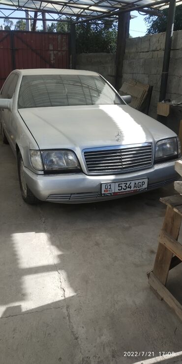 купить мерс 140 дизель в Кыргызстан | Mercedes-Benz: Mercedes-Benz S-Class: 3.5 л | 1994 г. | Седан