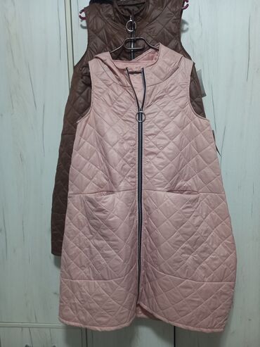 Prsluci: Ženske prošivene prsluke – dugi model - Materijal: lagani — 4