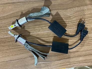 Elektronika: Avtomobil üçün LED far lampaları dəsti Məhsul tərkibi: - 2 ədəd LED — 4