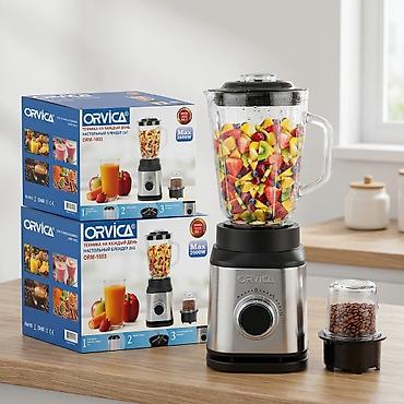 Orvica ORM-1603 — 2-si 1-də Blender və Qəhvə Üyüdücü Dəsti (2000W) lalafo.az -da Orvica ORM-1603 — 2-si 1-də Blender və Qəhvə Üyüdücü Dəsti (2000W)