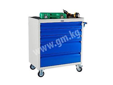 Инструменты и тележки для инструментов: Тележка инструментальная WDS-5. - размер 738x750x453 мм - вес 46 кг - — 7