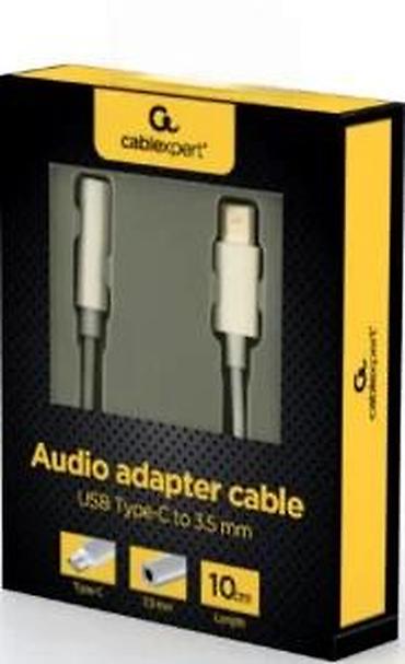 Kablovi za telefone: Lightning na 3,5 mm adapter za slušalice (gmb) Opis: - Adapter sa — 15