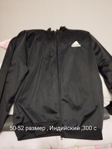 Спортивные костюмы: Мужской спортивный костюм, 2XL (EU 44), Adidas, Б/у, цвет - Черный, Платная доставка