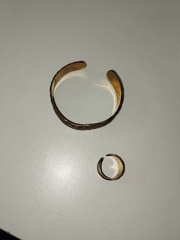 товары из сша: Египетский браслет с кольцом. Сталь, не чернеет, не отличается от