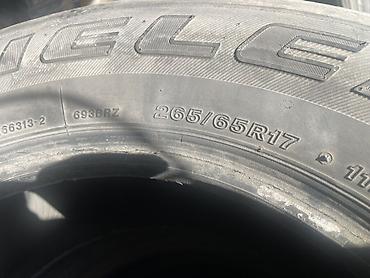 муссо шина: Шины 265 / 65 / R 17, Лето, Б/у, Комплект, Внедорожные (АТ/МТ), Bridgestone — 2
