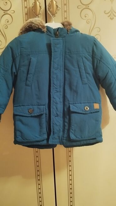 детский зимний комбинезон на овчине: Palto, Oğlan üçün, 9 - 12 ay, Lc Waikiki