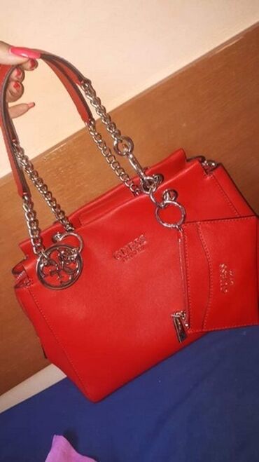 furla torbe akcija: Elegantna torbica, Guess, Materijal: Poliester