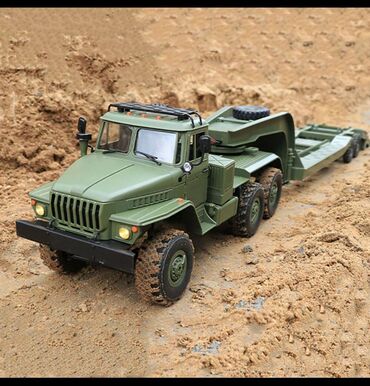 usaq oyuncaqları instagram: WPL B36-3 RC Military (herbi) car. 2.4Ghz Remote Control. 6WD. Li-ion