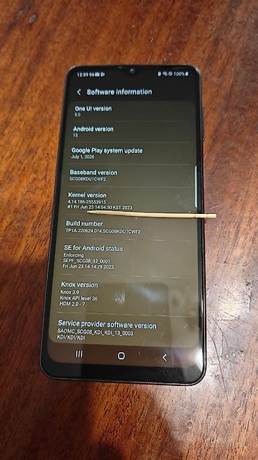 note 13 pro plus: Samsung Galaxy A32 5G, Б/у, 64 ГБ, цвет - Черный, 1 SIM — 6