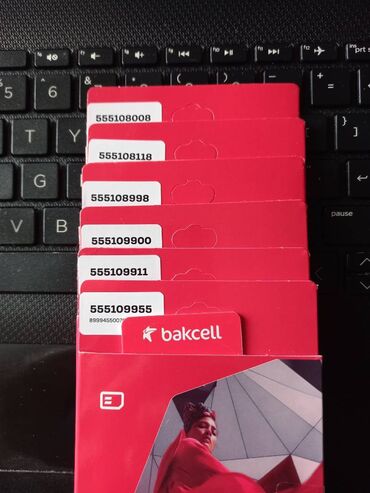 SİM-kartlar: Nömrə: ( 055 ) ( 6195050 ) — 17